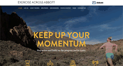 Desktop Screenshot of exerciseacrossabbott.com